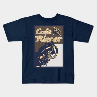 Cafe Racer retro style Kids T-Shirt